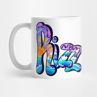 Rizz Graffiti text slang streetwear Mug